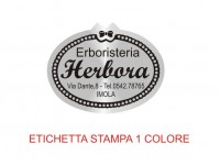 Etichette adesive per erboristerie, cosmetica, cosmesi (mm 36X28)  (cod.19M )